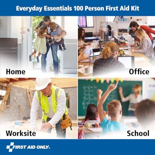 100-Person OSHA-Compliant Emergency First Aid Kit