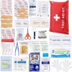 107-Piece Compact First Aid Kit for Home & Travel