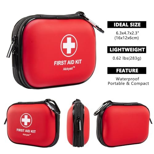 120-Piece Waterproof Mini First Aid Kit for All Adventures