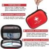 120-Piece Waterproof Mini First Aid Kit for All Adventures