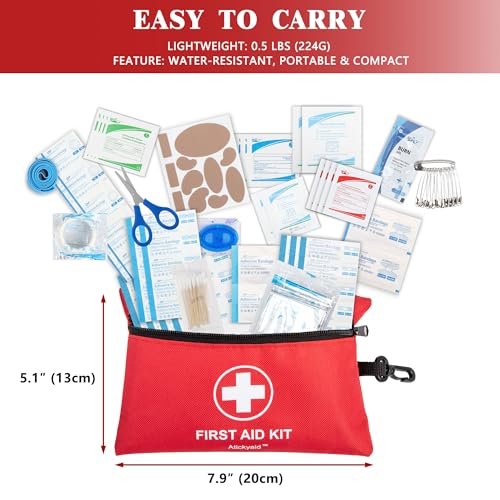 140-Piece Mini First Aid Kit for Every Adventure