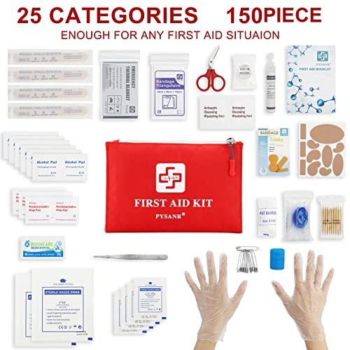 150-Piece Compact First Aid Kit for Every Adventure