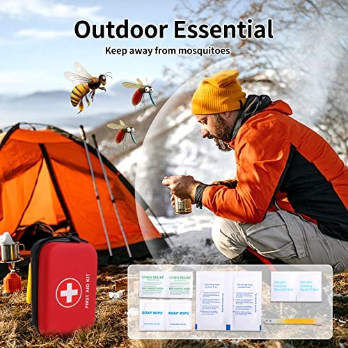 263-Piece Waterproof First Aid Kit for Home & Travel