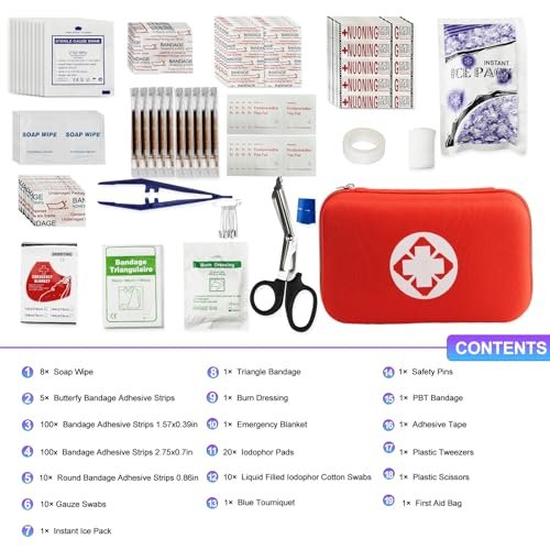 275-Piece Car First Aid Kit: Your Ultimate Emergency Companion