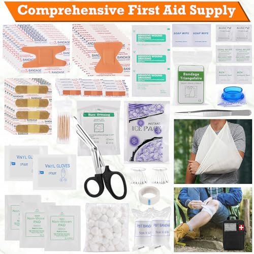 278 PCS Ultimate First Aid Kit for Home & Travel