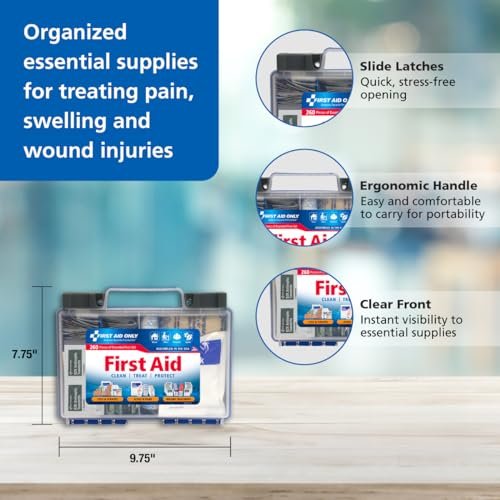 50-Person Emergency First Aid Kit – OSHA-Compliant & Versatile