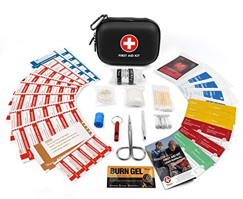 Compact 100-Piece Mini First Aid Kit for All Adventures