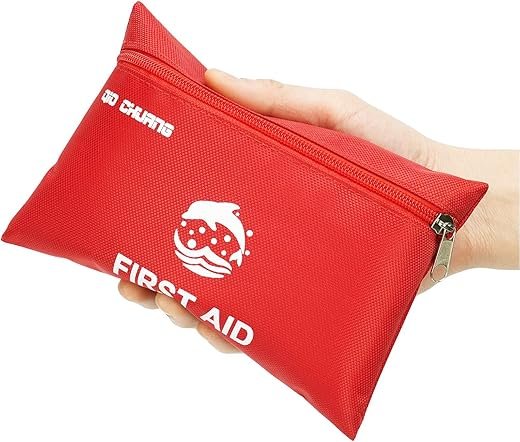 Compact 87-Piece Travel First Aid Kit for Emergencies