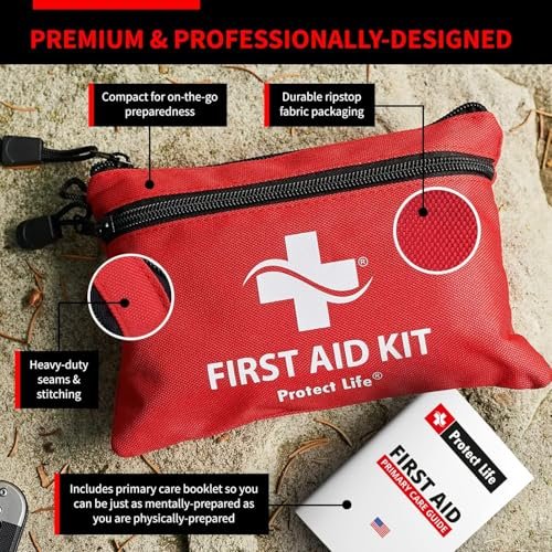 Compact First Aid Kit for Home, Travel & Adventure