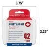 Comprehensive 500-Piece First Aid Kit for Every Adventure