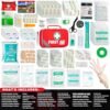 General Medi 2-in-1 First Aid Kit: 258 Essential Items!