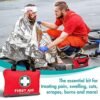 General Medi 309-Piece Reflective First Aid Kit for All Needs