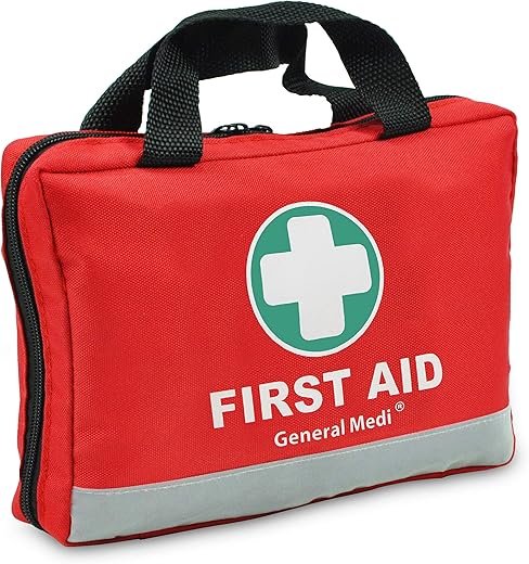 General Medi 309-Piece Reflective First Aid Kit for All Needs