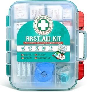 General Medi 420-Piece Premium First Aid Kit - All-in-One