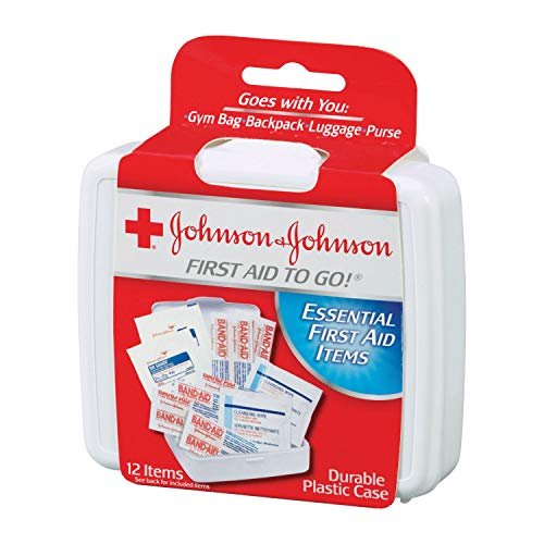 J&J Mini First Aid Kit: Essential Safety On-the-Go!