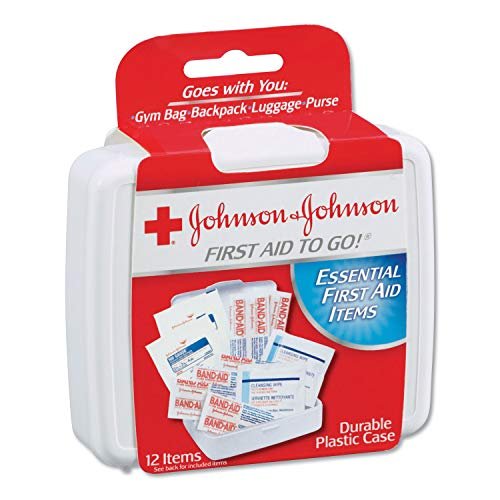 J&J Mini First Aid Kit: Essential Safety On-the-Go!