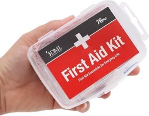 Portable 76-Piece First Aid Kit – Water-Resistant & FSA Eligible