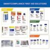 SmartCompliance 50-Person OSHA First Aid Kit - 245 Pieces