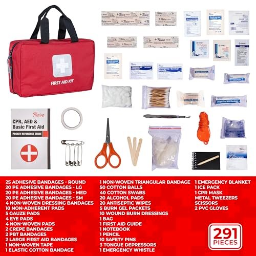 Ultimate 291-Piece First Aid Kit for Every Adventure