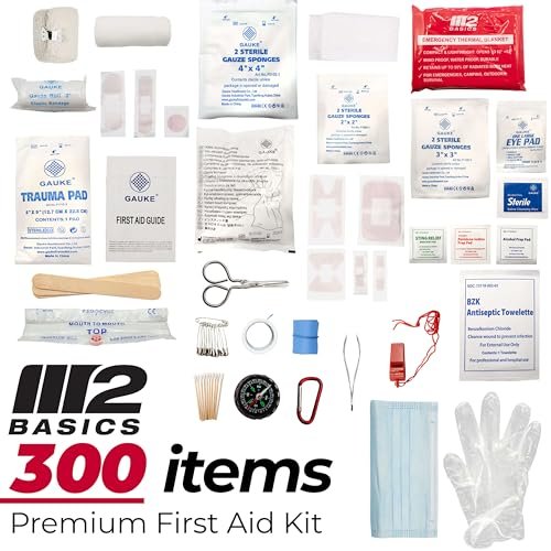 Ultimate 300-Piece First Aid Kit for Every Adventure!