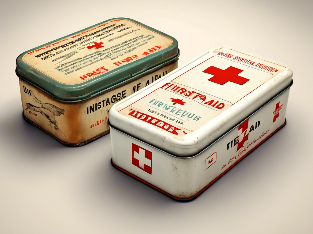 A Glimpse into History: The Evolution of Vintage First Aid Tin Designs