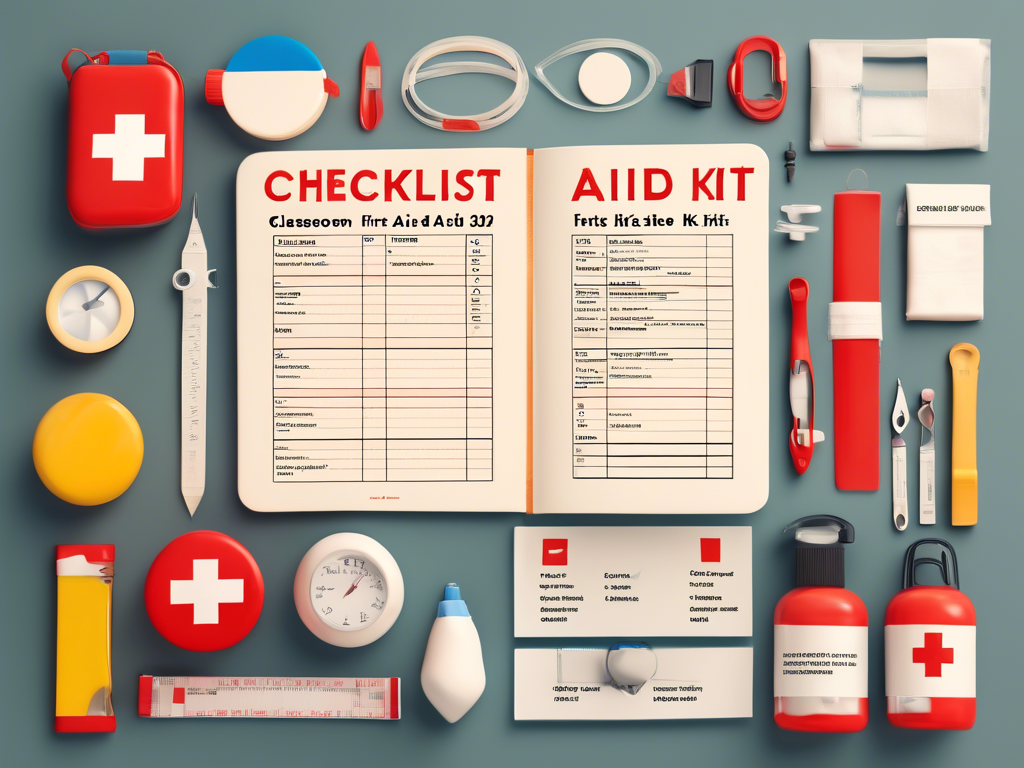 Checklist: What You Need in Your 2024 Classroom First Aid Kit