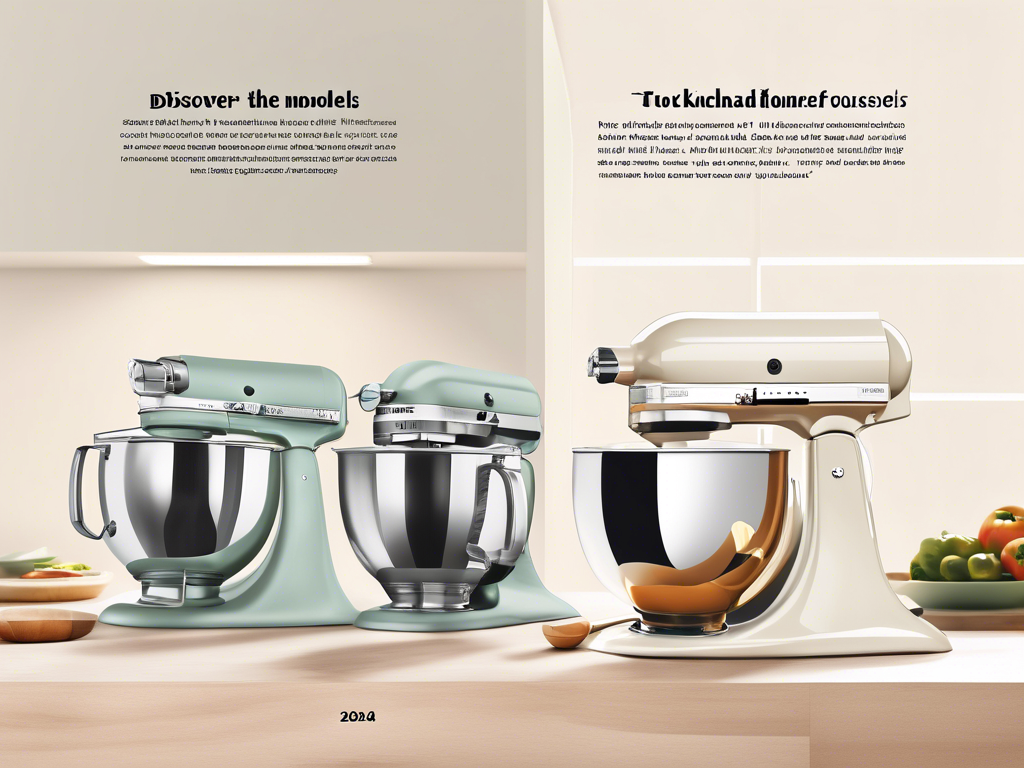 Discover the Top KitchenAid Mixer Models to Consider in 2024