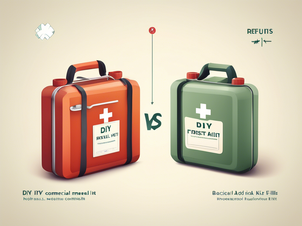 DIY vs. Commercial First Aid Kit Refills: Which is More Cost-Effective?