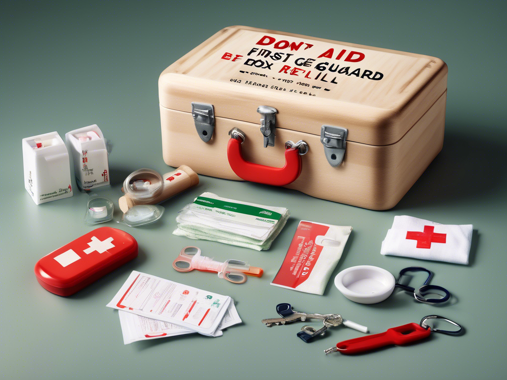 Don’t Get Caught Off Guard: Key First Aid Box Refills for Every Home