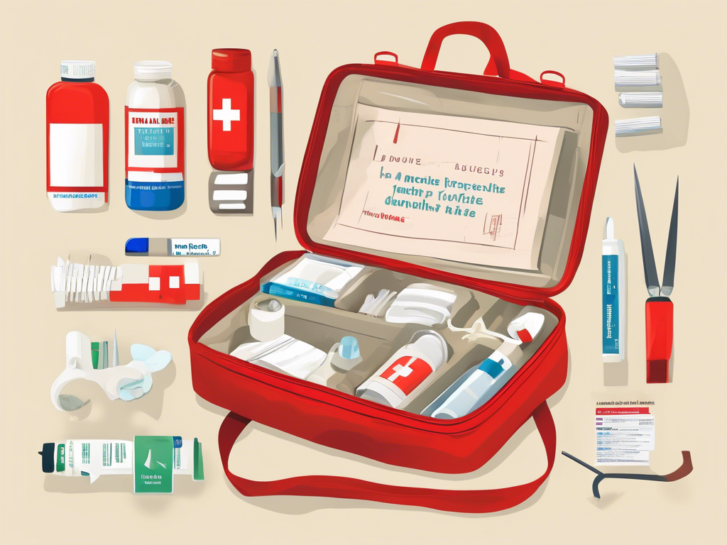 Final Touches: How to Perfect Your First Aid Kit Drawing