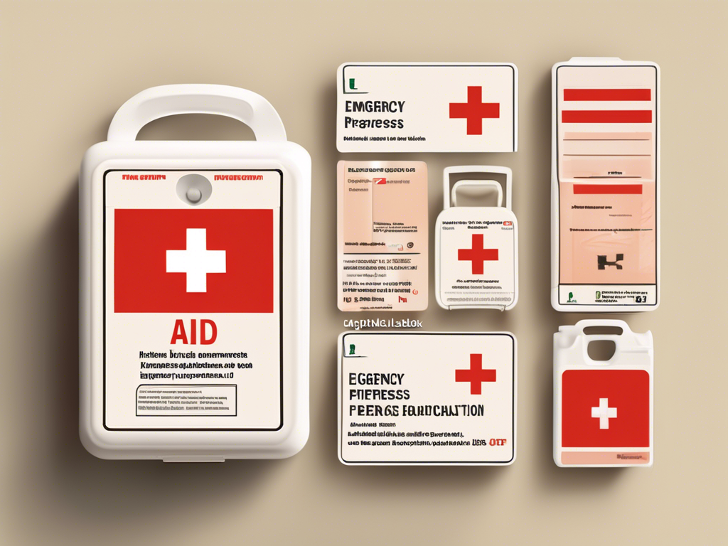 First Aid Box Labels: A Critical Component of Emergency Preparedness