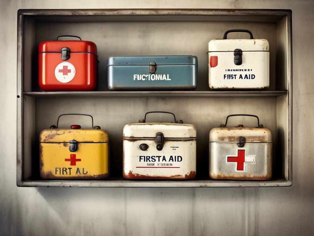 Functional Art: How Vintage First Aid Metal Boxes Add Character to Any Space