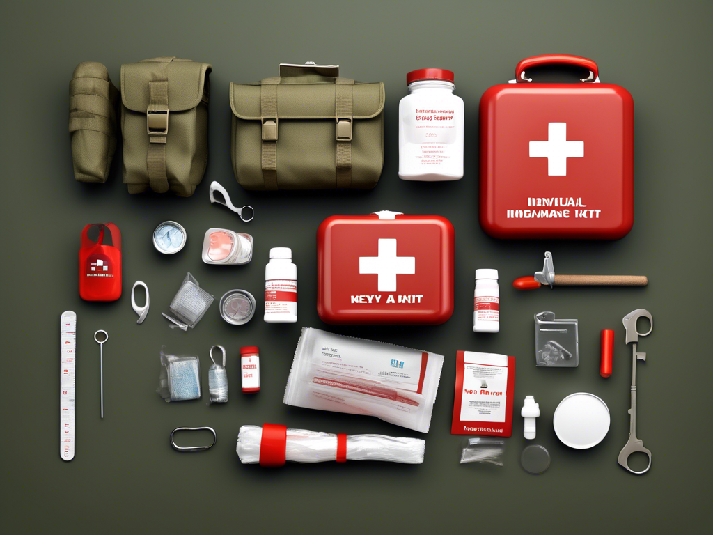 Key Components of an Individual First Aid Kit for Military Use