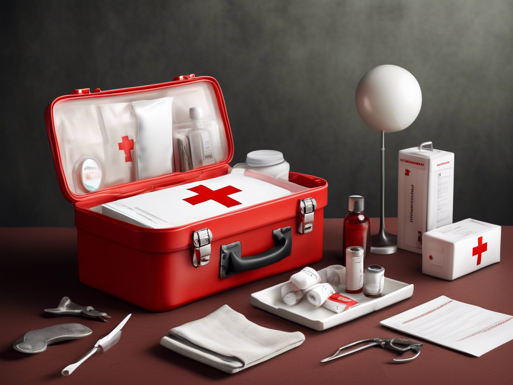 Preparing for the Unexpected with a Red Cross First Aid Kit at Home