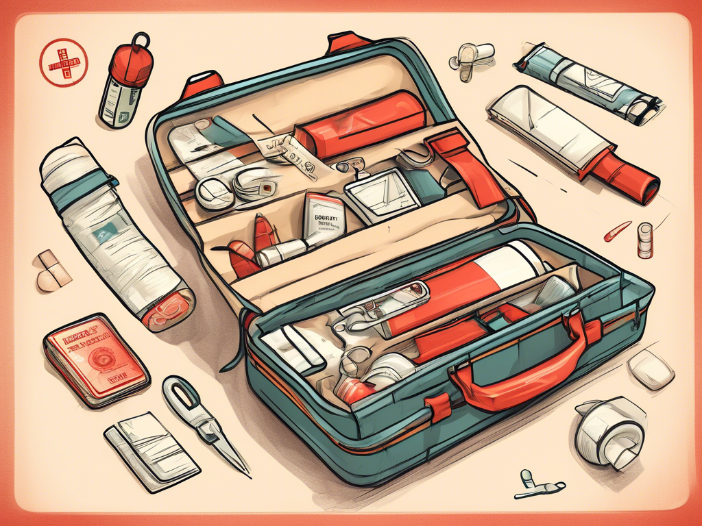 Step-by-Step Instructions: Mastering Each Component of Your First Aid Kit Drawing