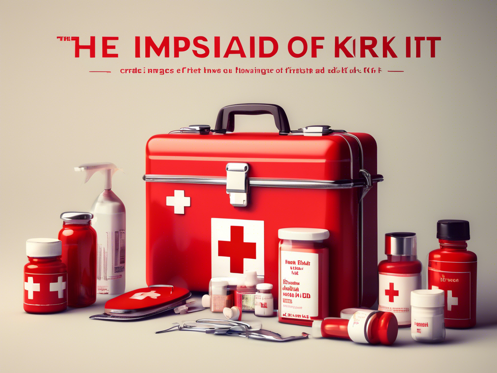 The Importance of Having a First Aid Kit Red Cross in Every Household