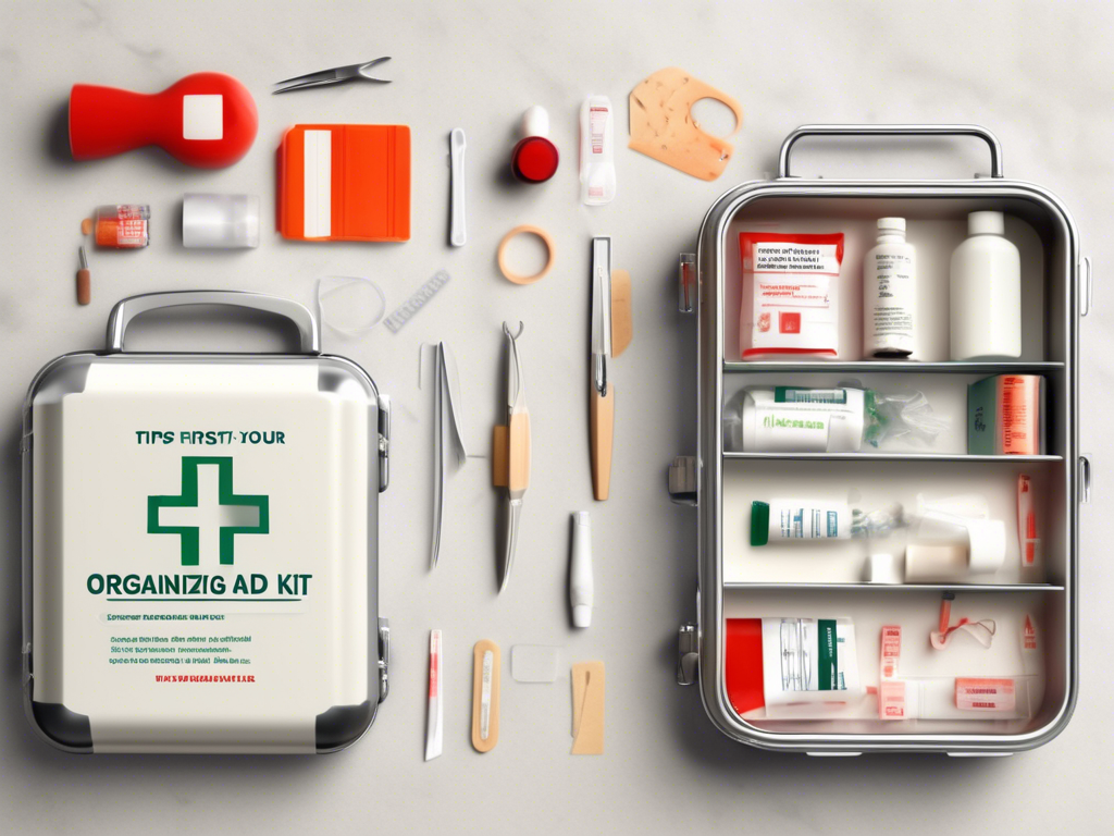 Tips for Organizing Your DIY First Aid Kit Container Efficiently