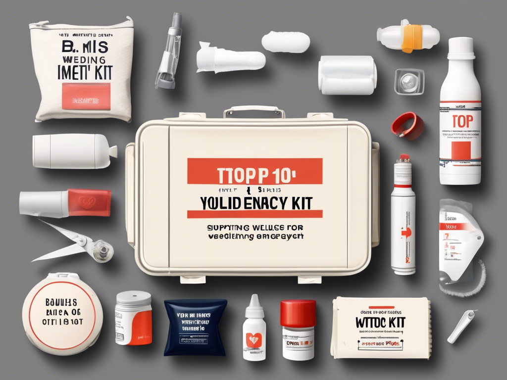 Top 10 Must-Have Supplies for Your Wedding Emergency Kit