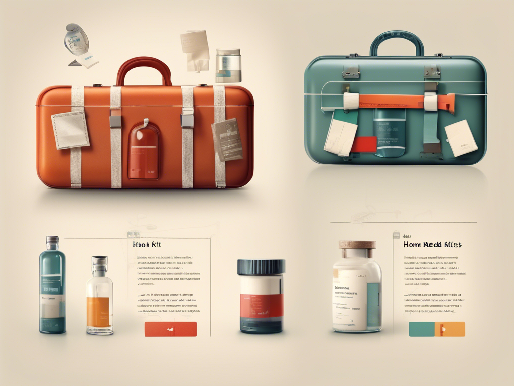 Understanding the Differences Between Home and Travel Basic Med Kits