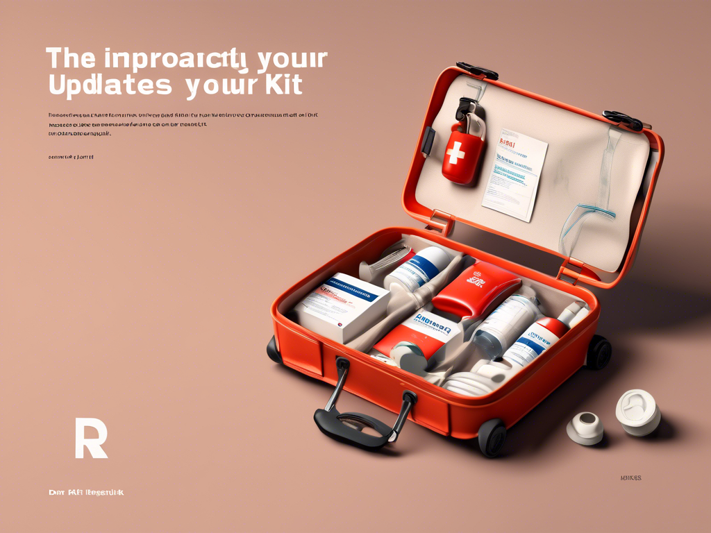 The Importance of Regularly Updating Your First Responder Medical Kit